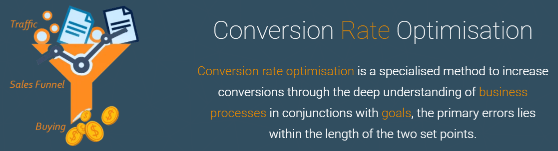 Conversion rate optimisation