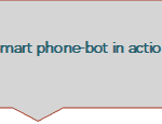 Smart phone bot in action